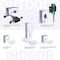 Feit Electric Feit Smart Home Outdoor 6 ft. L Green Smart-Enabled Outlet Stake 14/3 PLUGWIFISTKWP - alternate 7